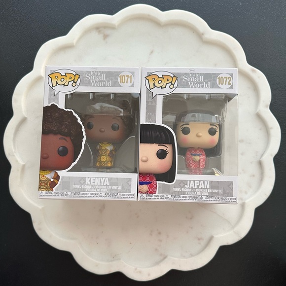 Funko Pop It's a Small World Vinyl Figures #’s 10711072107310741076 & 1125